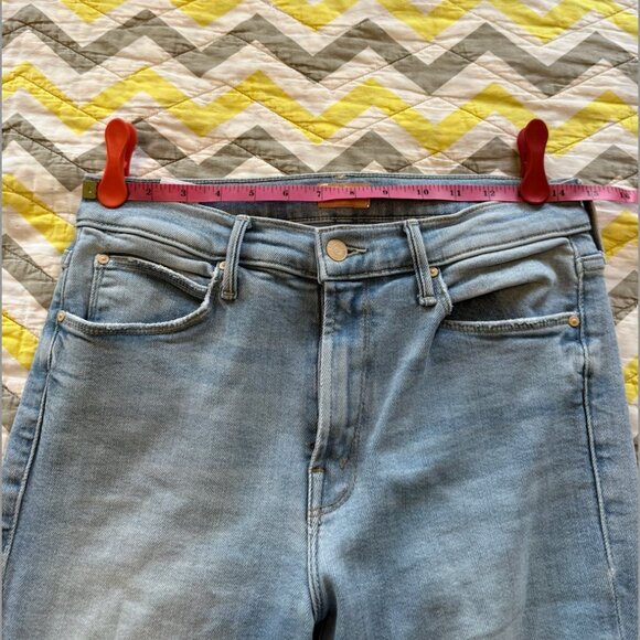 Mother Mid Rise Dazzler Ankle 29 Limited Edition - Light Blue - Picture 3 of 6